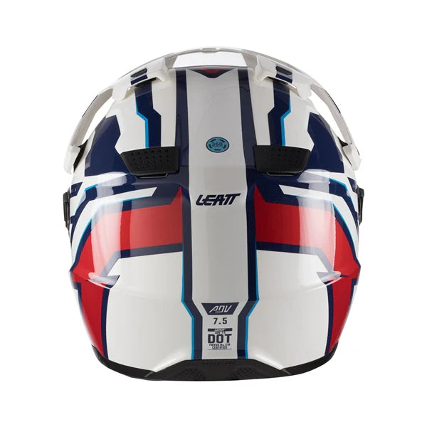 קסדת אדוונצ'ר Leatt ADV 7.5 + משקף 2.5 | Royal Blue/Red - Leatt