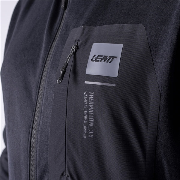 מעיל אדוונצ'ר 3.5 ThermaFlow Stealth Black/Grey - Leatt