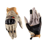כפפות אדוונצ'ר X-Flow 8.5 Short Sand Brown - Leatt