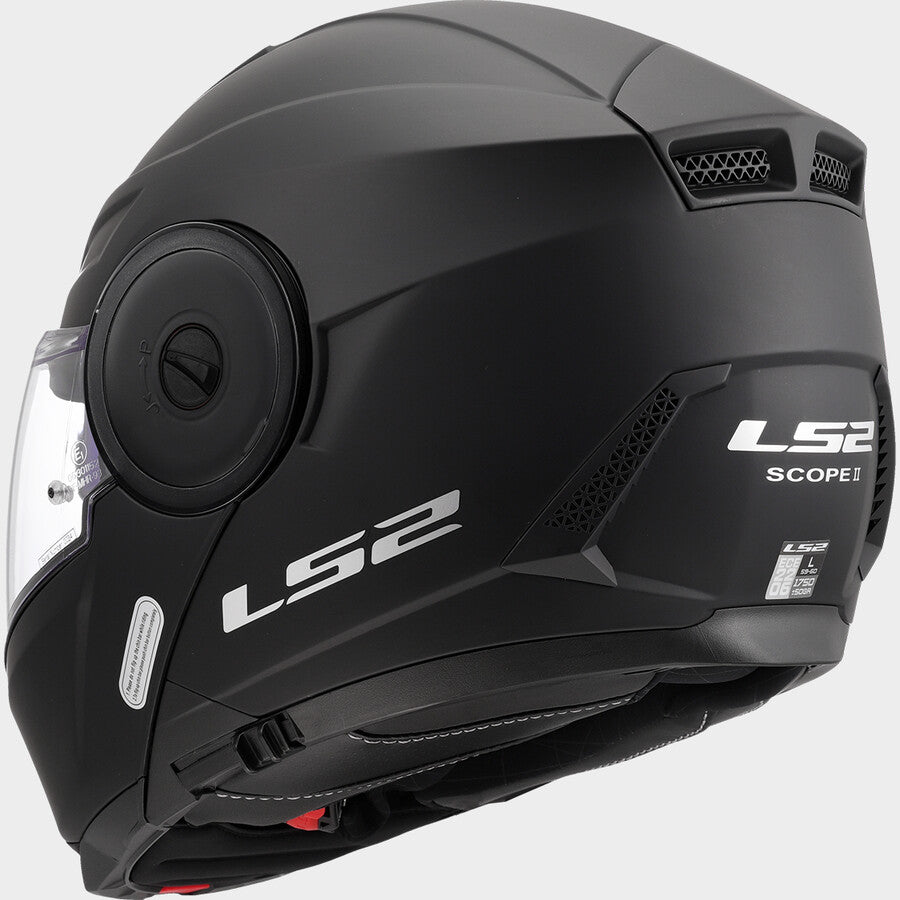 קסדת כביש נפתחת LS2 FF902 SCOPE II שחור מט - LS2