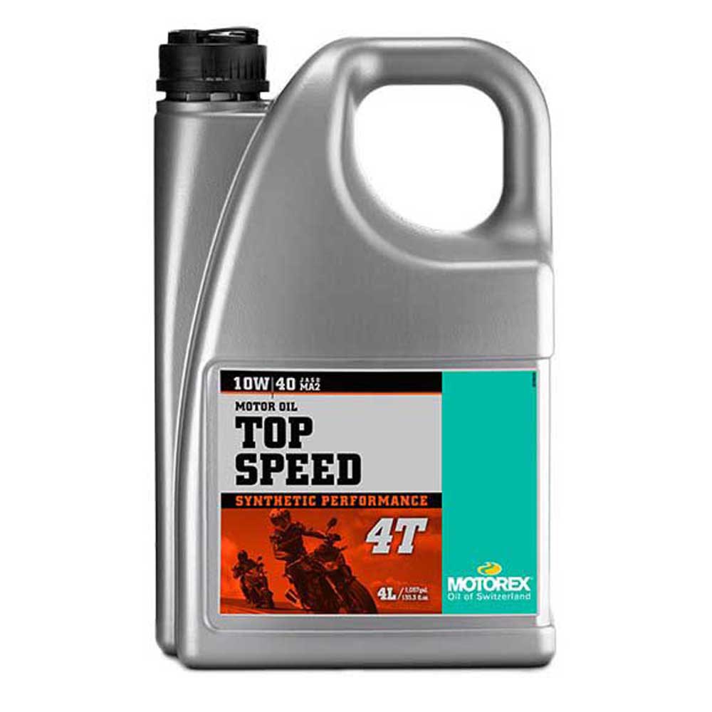 TOP SPEED 4T 10W40 | שמן מנוע סינתטי - 4 ליטר - MOTOREX