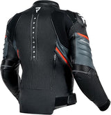 Rebelhorn VELOCE LEATHER מעיל רכיבה שחור/אפור - REBELHORN