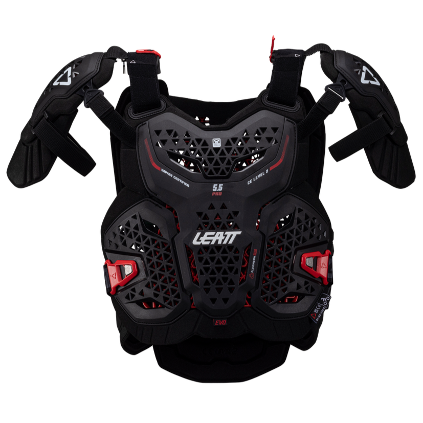 מגן חזה 5.5 Pro Evo Black - Leatt