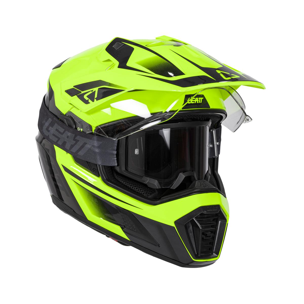 קסדת אדוונצ'ר Leatt ADV 8.5 + משקף 4.5 | Hi-Viz - Leatt