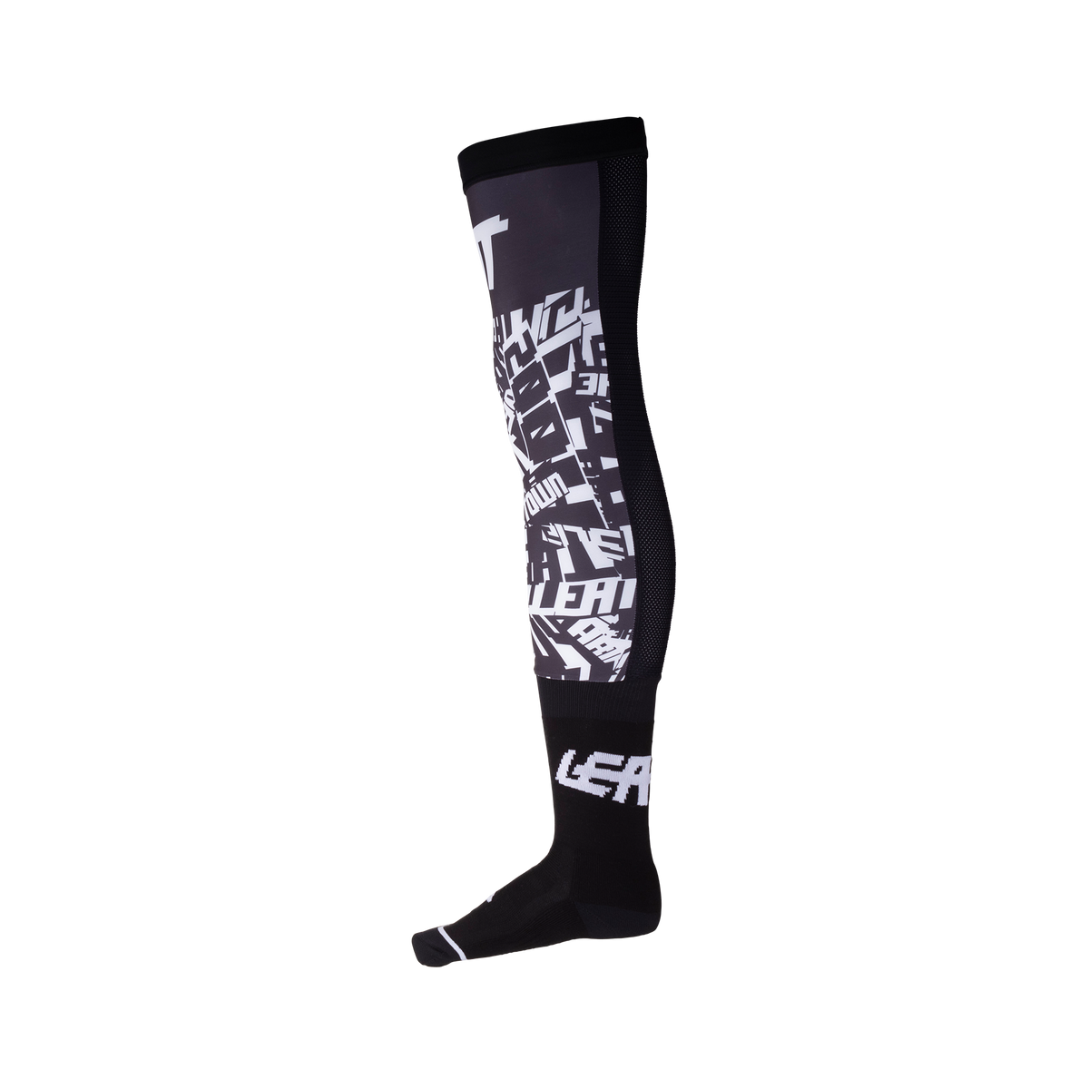 Moto Knee Brace | גרבי רכיבה שחור/לבן - Leatt