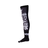 Moto Knee Brace | גרבי רכיבה שחור/לבן - Leatt