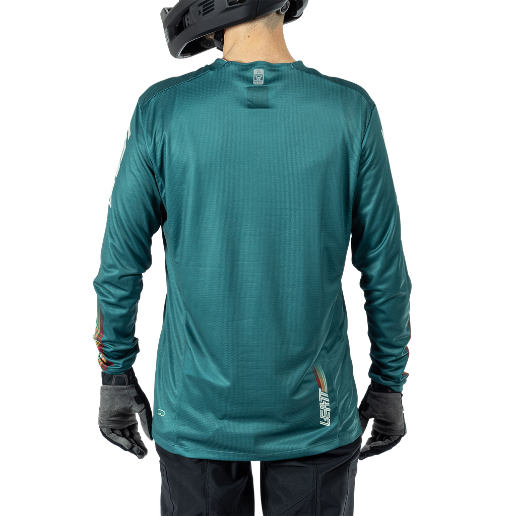 חולצת רכיבה ארוכה MTB Enduro 4.0 Teal - Leatt