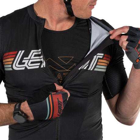 חולצת רכיבה קצרה קרוס/גראבל MTB Endurance 6.0 Black - Leatt