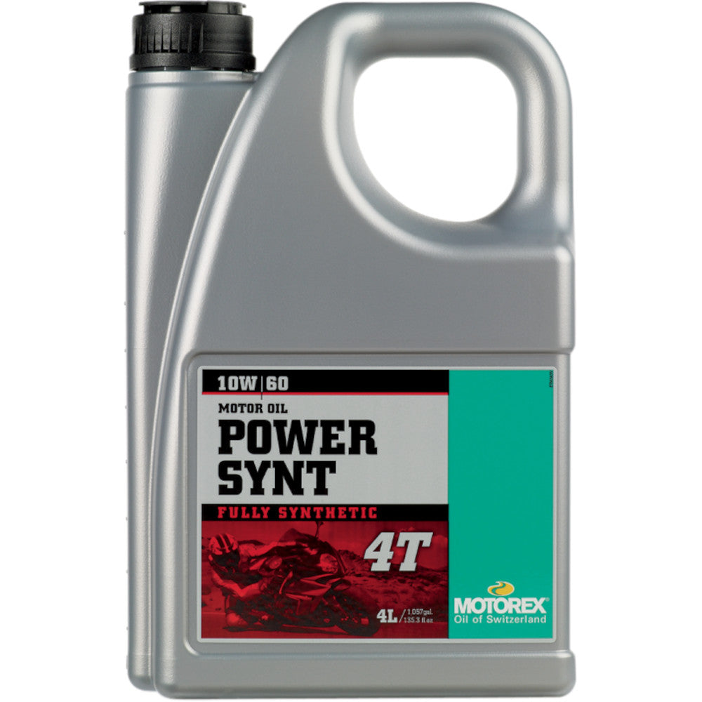 POWER SYNT 4T 10W/60 | שמן מנוע סינתטי מלא - 4 ליטר - MOTOREX