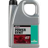 POWER SYNT 4T 10W/60 | שמן מנוע סינתטי מלא - 4 ליטר - MOTOREX