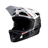קסדה MTB Gravity 6.0 Carbon שחור/לבן - Leatt