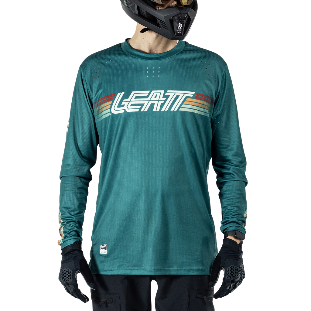 חולצת רכיבה ארוכה MTB Enduro 4.0 Teal - Leatt