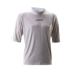 חולצת רכיבה קצרה MTB Gravity 4.0 Cream White - Leatt