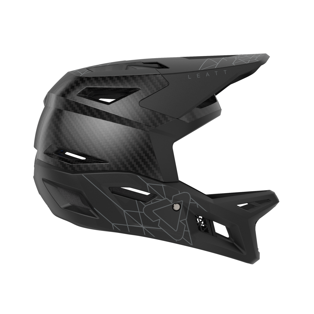 קסדה MTB Gravity 6.0 Carbon שחור - Leatt