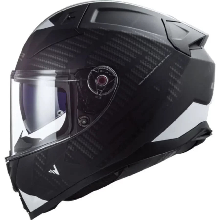 קסדת כביש מלאה LS2 FF811 VECTOR II שחור לבן - LS2
