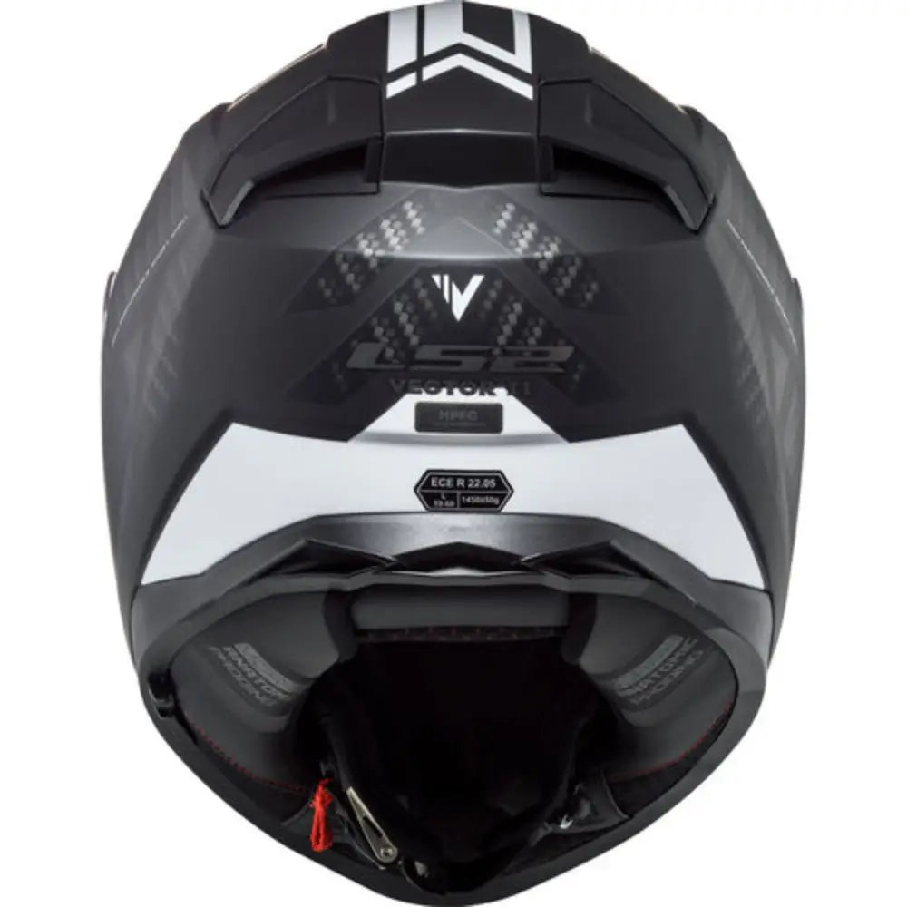 קסדת כביש מלאה LS2 FF811 VECTOR II שחור לבן - LS2