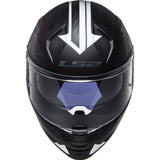 קסדת כביש מלאה LS2 FF811 VECTOR II שחור לבן - LS2