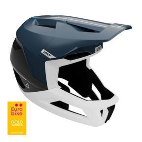 קסדה MTB Gravity 5.0 כחול/לבן - Leatt