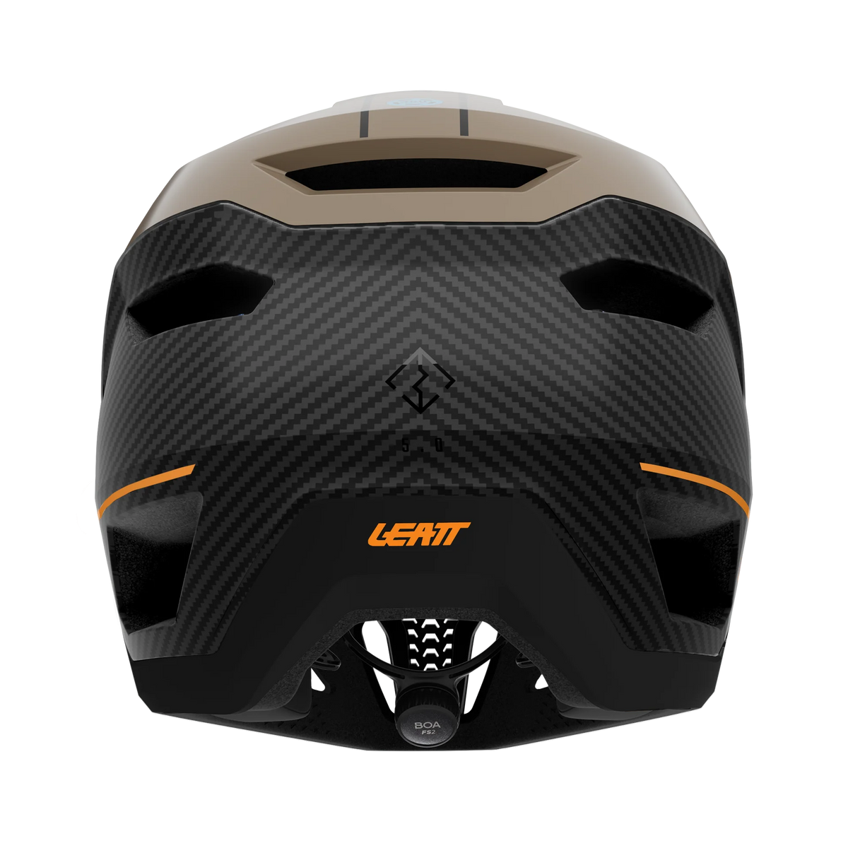 קסדה MTB Gravity 5.0 שחור/חום - Leatt