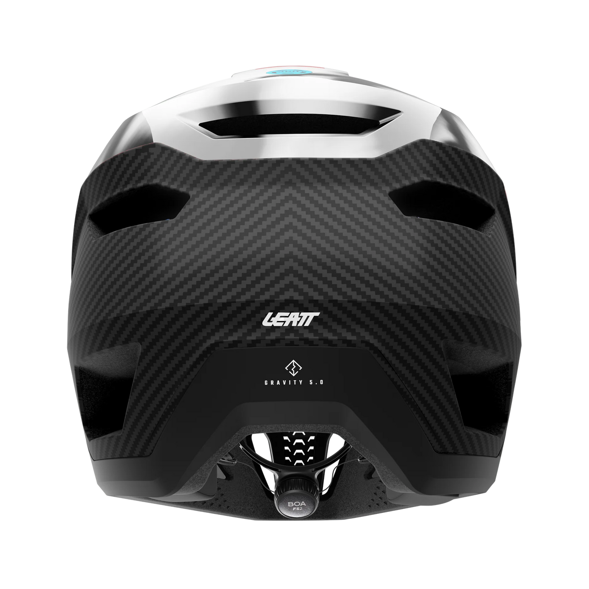 קסדה MTB Gravity 5.0 שחור/לבן - Leatt
