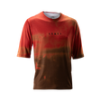חולצת רכיבה קצרה MTB Gravity 4.0 Dusty Red - Leatt
