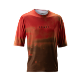 חולצת רכיבה קצרה MTB Gravity 4.0 Dusty Red - Leatt