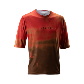 חולצת רכיבה קצרה MTB Gravity 4.0 Dusty Red - Leatt