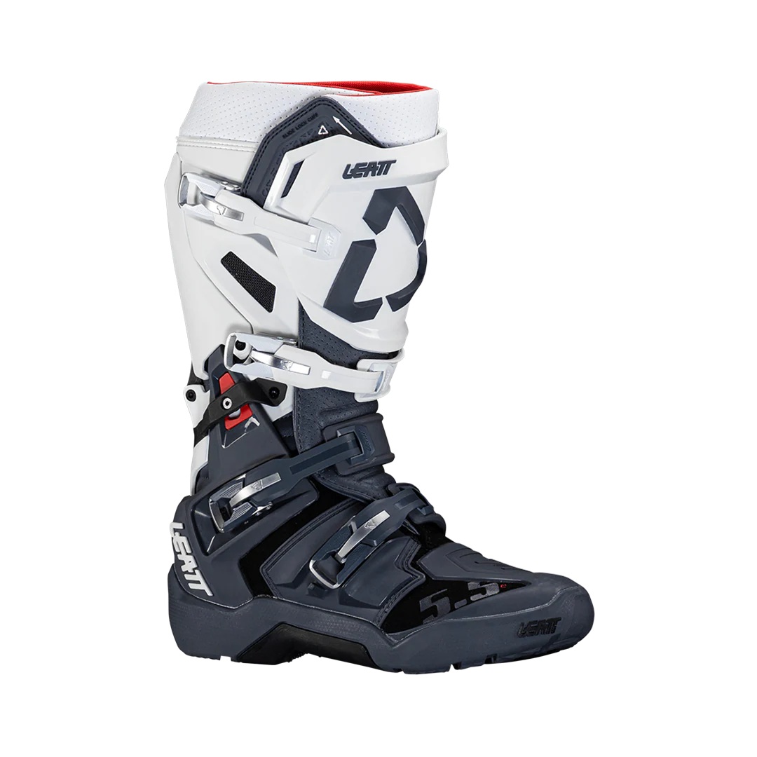 מגף 5.5 FlexLock Enduro White - Leatt