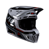 קיט קסדה ומשקף Leatt Moto 8.5 Grey + Goggles 5.5 - Leatt