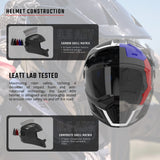 קסדת אדוונצ'ר Leatt ADV 8.5 + משקף 4.5 | Royal - Leatt