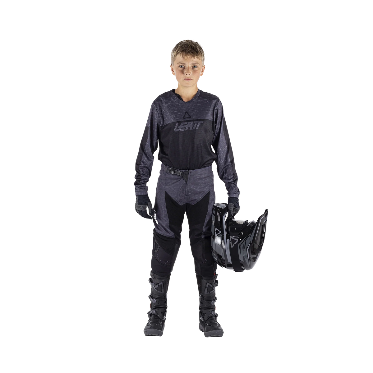 סט מכנס וחולצה 3.5 Stealth/Grey ילדים - Leatt