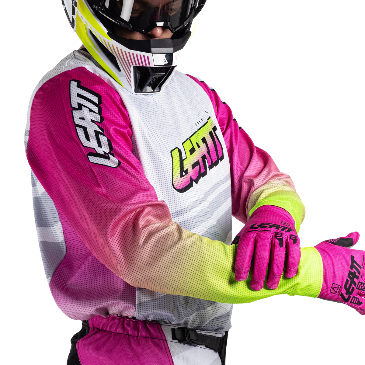 סט מכנס וחולצה 3.5 Retro Pink - Leatt