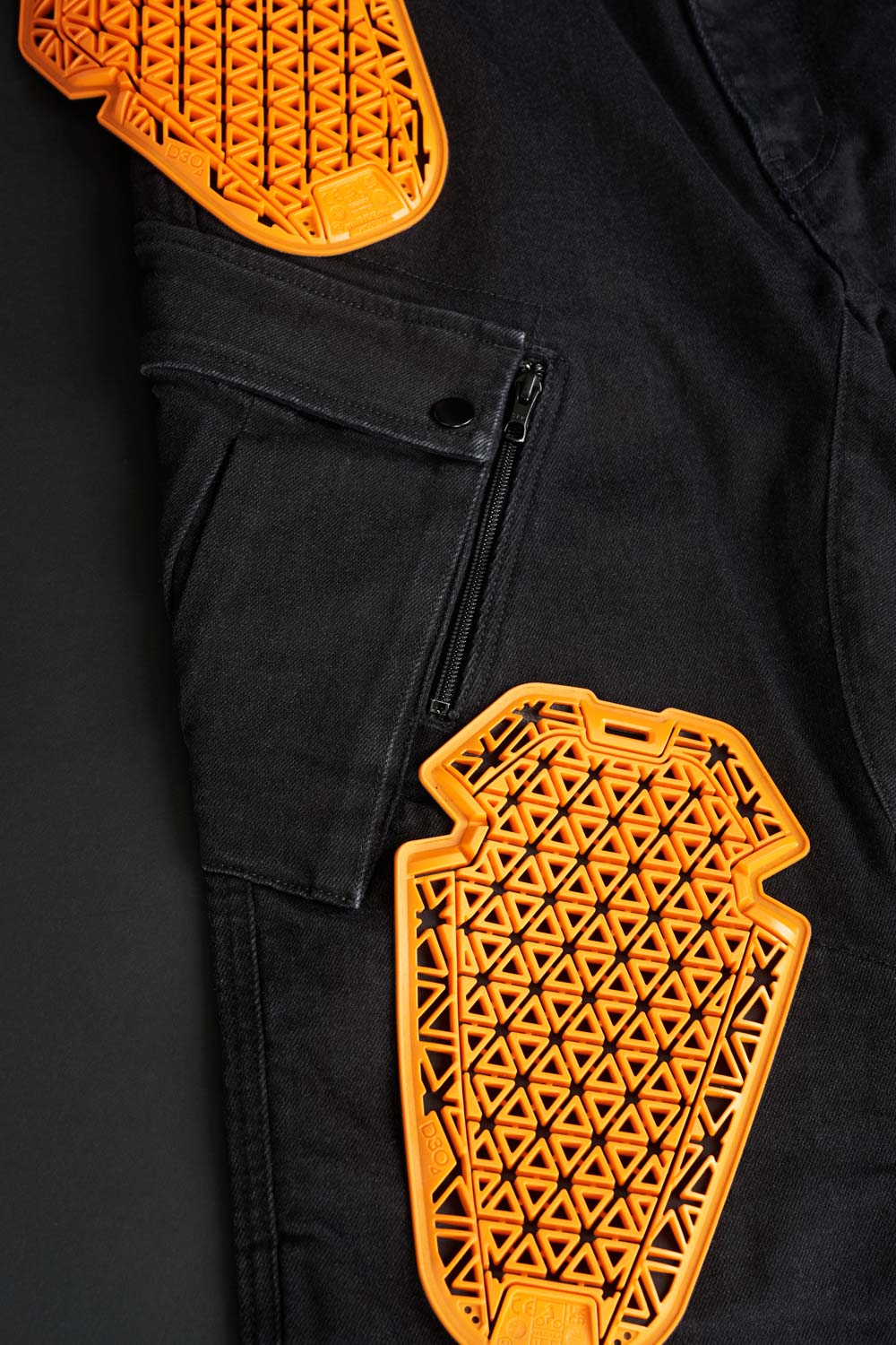 ג'ינס רכיבה MARK Black Jeans AAA - PANDO MOTO