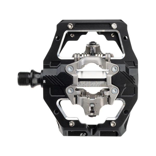 פדל אלומיניום Leatt Gravity 6.0 Clip-in רוחב 110x88 מ"מ שחור - Leatt