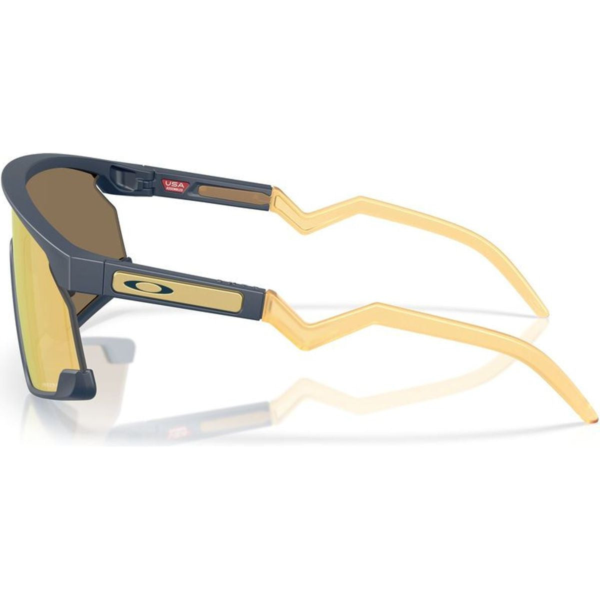 משקפי שמש Oakley BXTR Metal Prizm 24K Lenses, Matte Abyss Frame - Oakley