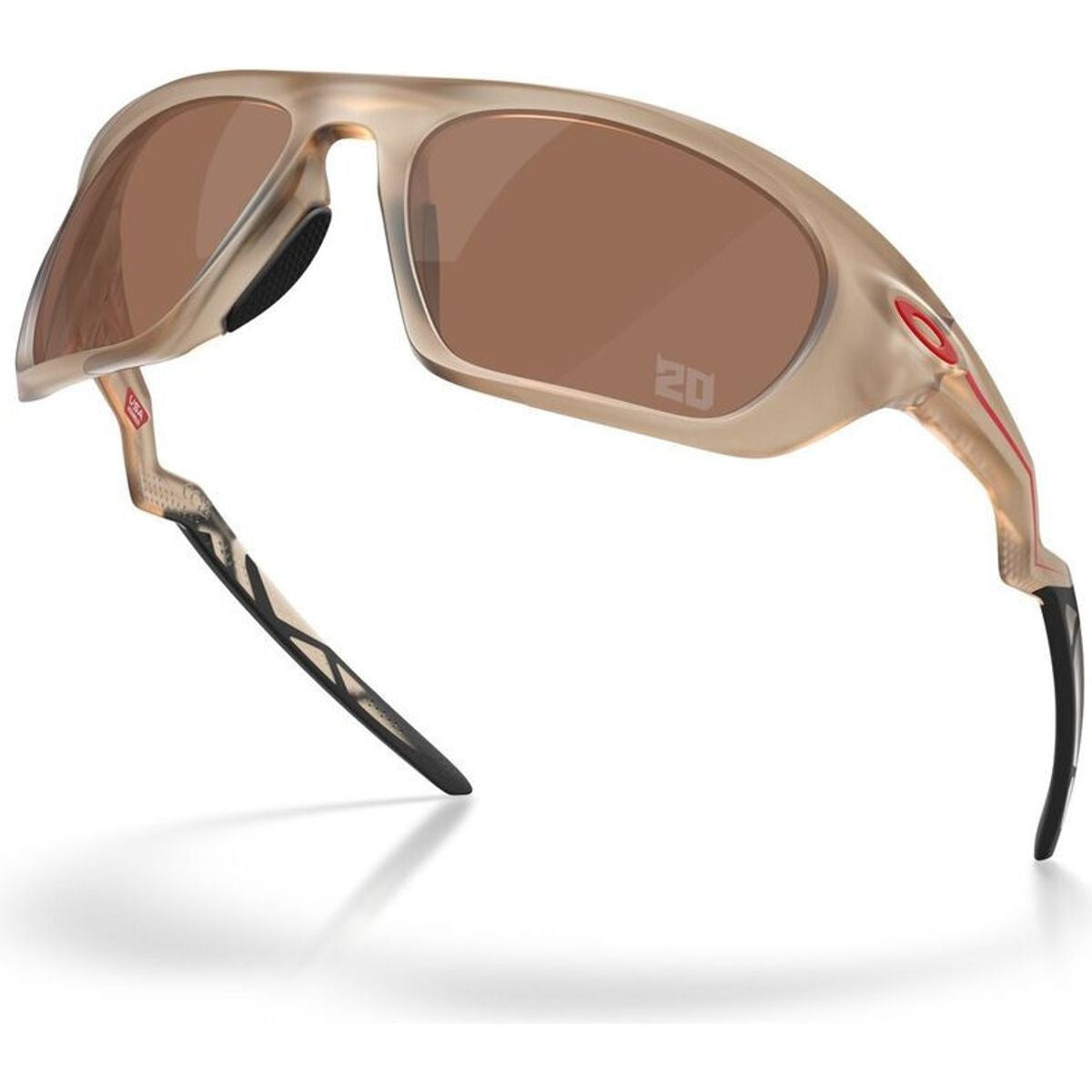 משקפי שמש Oakley Lateralis Prizm Tungsten Lenses, Matte Sepia Frame - Oakley
