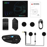 דיבורית Bluetooth לקסדה EJEAS Q2 - EJEAS