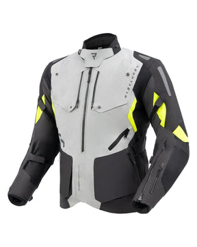 Rebelhorn HIKER IV TEXTILE מעיל רכיבה אפור - REBELHORN