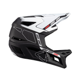 קסדה MTB Gravity 6.0 Carbon שחור/לבן - Leatt
