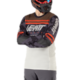 חולצת רכיבה ארוכה MTB Gravity 4.0 Cream - Leatt