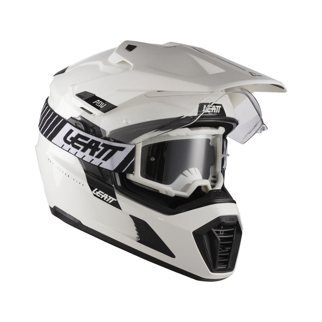 קסדת אדוונצ'ר Leatt ADV 7.5 + משקף 2.5 | White - Leatt