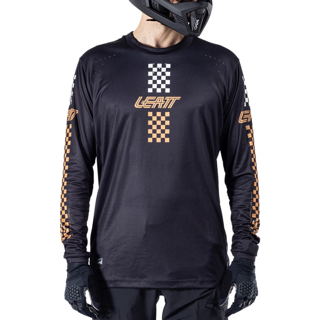 חולצת רכיבה ארוכה MTB Enduro 4.0 Black - Leatt