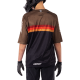 חולצת רכיבה קצרה ילדים MTB Enduro 3.0 Black - Leatt