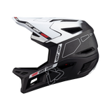 קסדה MTB Gravity 6.0 Carbon שחור/לבן - Leatt