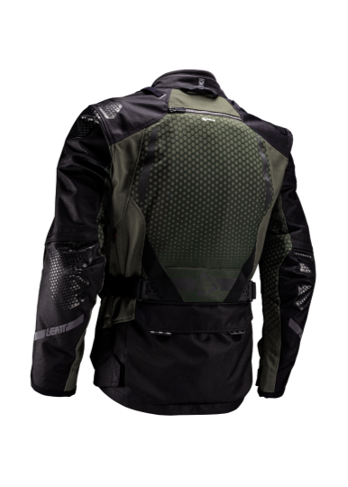 מעיל אדוונצ'ר מאוורר Leatt ADV FlowTour 5.5 + שכבת גשם | Forest - Leatt