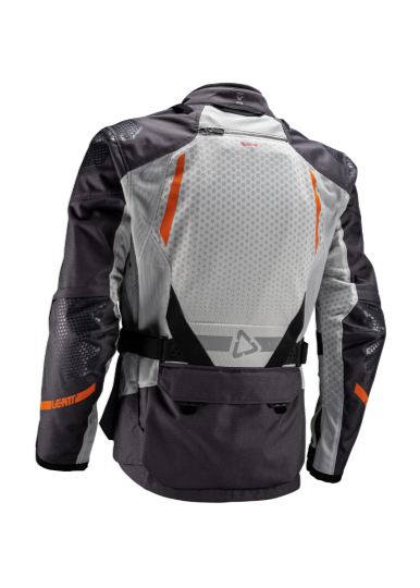 מעיל אדוונצ'ר מאוורר Leatt ADV FlowTour 5.5 + שכבת גשם | Iron - Leatt