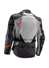 מעיל אדוונצ'ר מאוורר Leatt ADV FlowTour 5.5 + שכבת גשם | Iron - Leatt