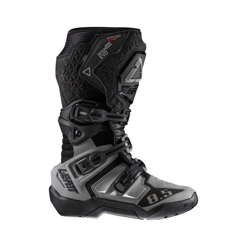 מגף אדוונצ'ר Leatt ADV HydraDri 8.5 – תמיכת Off-Road | Black/Grey - Leatt