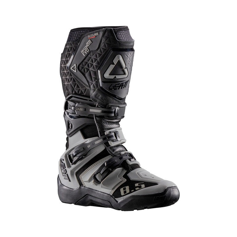 מגף אדוונצ'ר Leatt ADV HydraDri 8.5 – תמיכת Off-Road | Black/Grey - Leatt