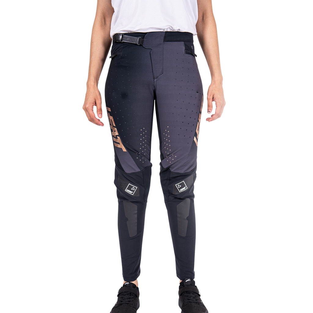 מכנס רכיבה ארוך ילדים MTB Gravity 4.0 Black - Leatt